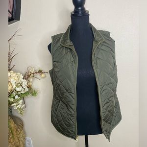 Olive Green Puffer Jacket - Old Navy Size Small